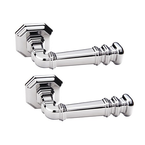 Ручки на розеті FORME Atlas 159R C01 хром полірований - Фото №1