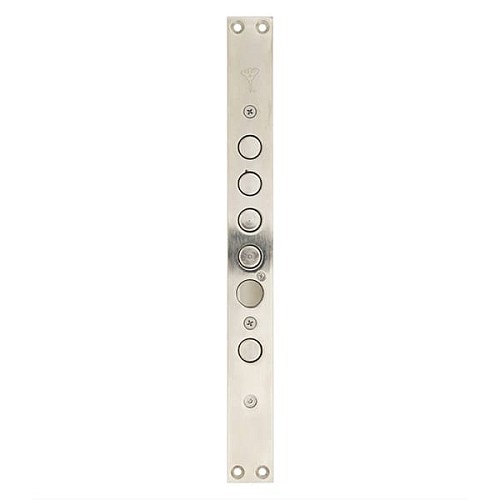 Механизм замка MUL-T-LOCK CEM30328 Двухсистемный (BS65*85мм) хром полированный без об.планки - Фото №5