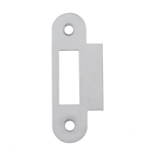 Ответная планка AGB Mediana Evolution с ровным отбойником сатин - Фото №1