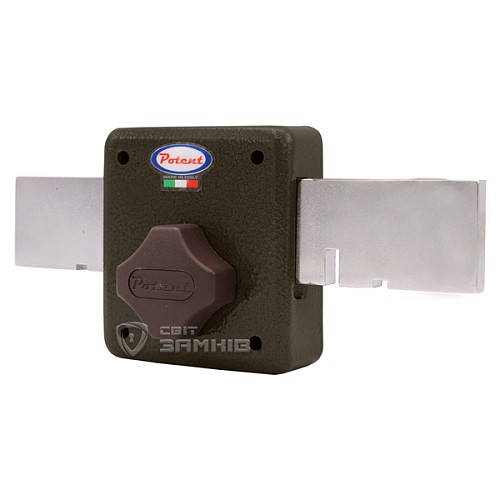 Замок накладний POTENT 270 (BS42,5мм) 3 ключа - Фото №1