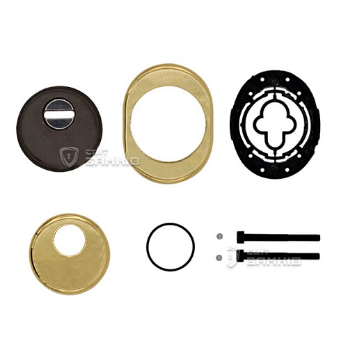 Протектор AZZI FAUSTO F23 Antitubo SB Widia 25 мм полированная латунь - Фото №4