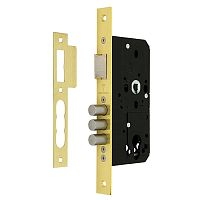 Механизм замка MUL-T-LOCK 972 (BS55 * 72мм) матовая латунь