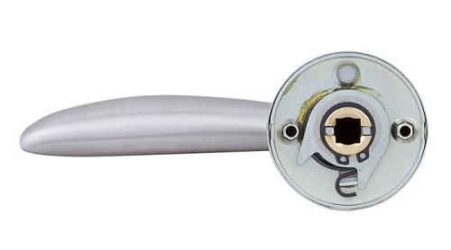 Ручки на розетте ROSTEX Napoli ES52 нержавеющая сталь матовая - Фото №4