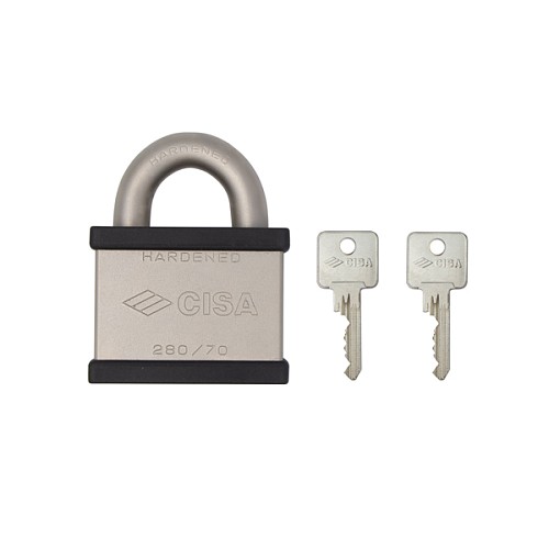 Замок навесной CISA 28050.70 (2 ключа) - Фото №7