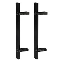 Ручки скобы ABARO Sydney 45° L:1600 X:1200 W: 40*20mm BM черный мат. (комплект)