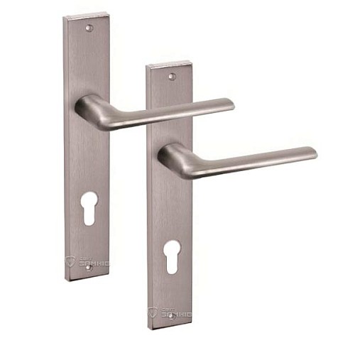 Ручки на планке CONVEX 1485-85 PZ матовый хром