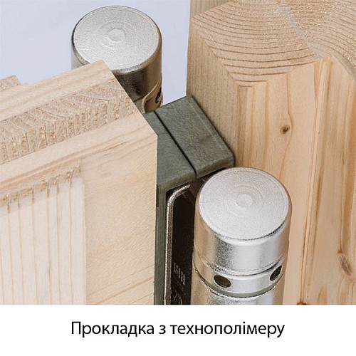 Петля барная с тормозом ALDEGHI LUIGI 101AN125B 125 мм AN никель - Фото №4