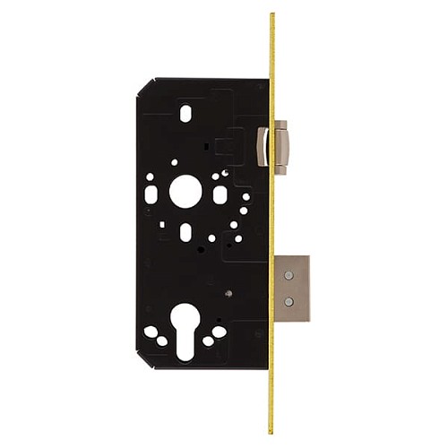 Механизм замка SANTOS 712 бочка (BS60мм) матовая латунь - Фото №3