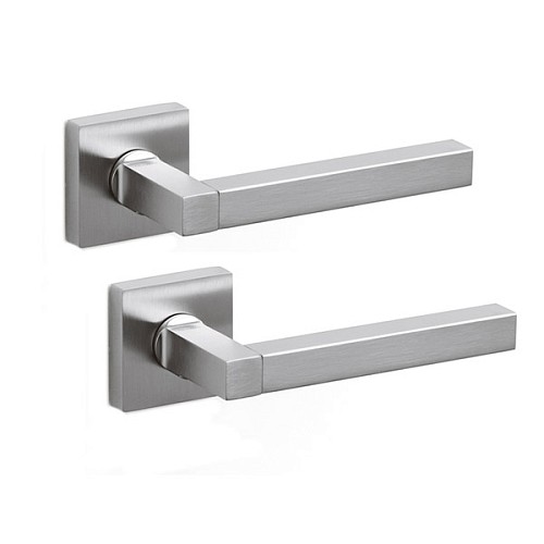 Ручки на розеті OLIVARI Time Q CO хром матовий - Фото №1