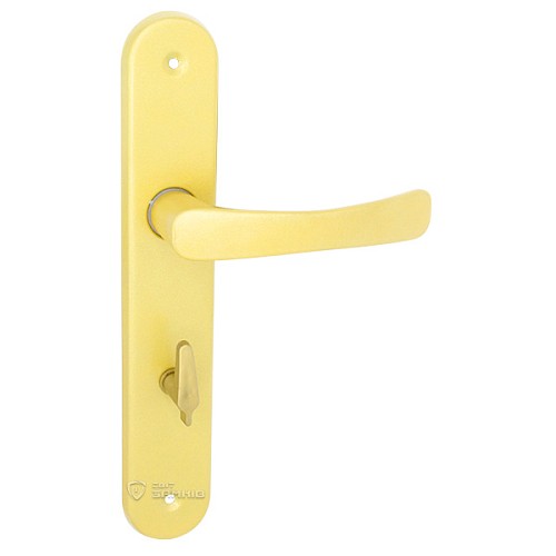 Ручки на планці Крістіна 72 WC золото - Фото №2