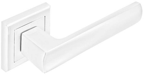 Ручки на розетте MVM/Linde A-2010 (T7a-E8a) WHITE белый - Фото №3