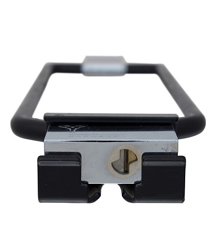 Замок для мотоцикла MUL-T-LOCK Moto Black 61/15 3 ключа - Фото №4