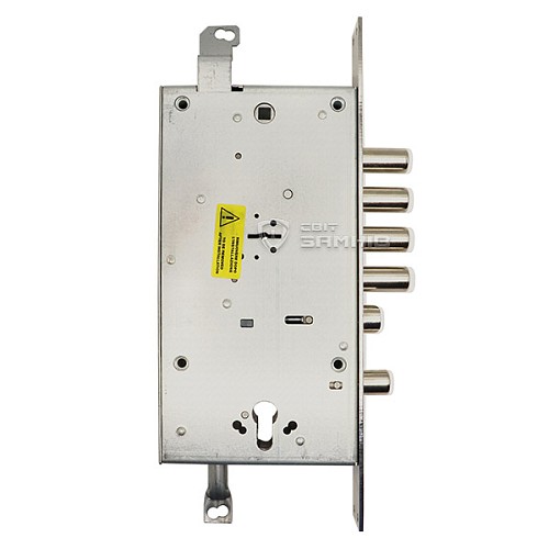 Механизм замка MUL-T-LOCK Matrix DFM30328M Двухсистемный (BS65 * 85мм) хром полированный без об.планки - Фото №2