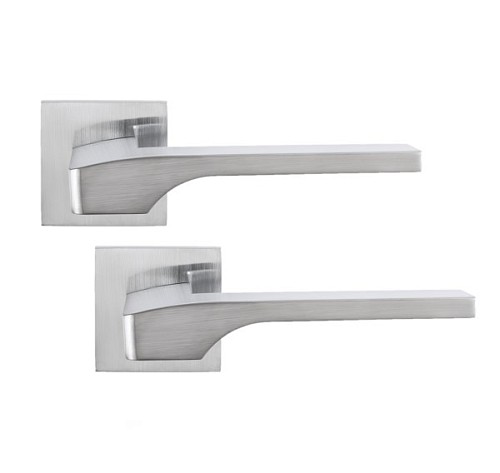 Ручки на розетте MVM Z-1807 (T20-E20) MC матовый хром - Фото №1