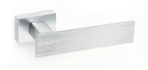 Ручки на розетте TUPAI Lina 4 3042 RT (3045-1999) хром матовый - Фото №2