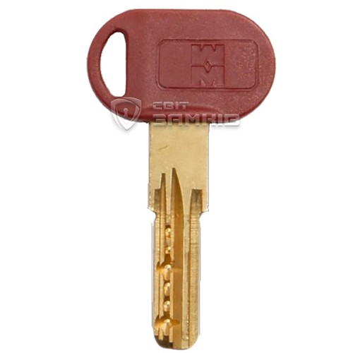 Циліндр MOTTURA Project DPC1F 92T (46*46T) нікель матовий - Фото №3