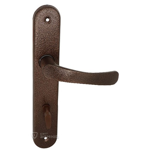 Ручки на планке Кристина 72 WC коричневый - Фото №2