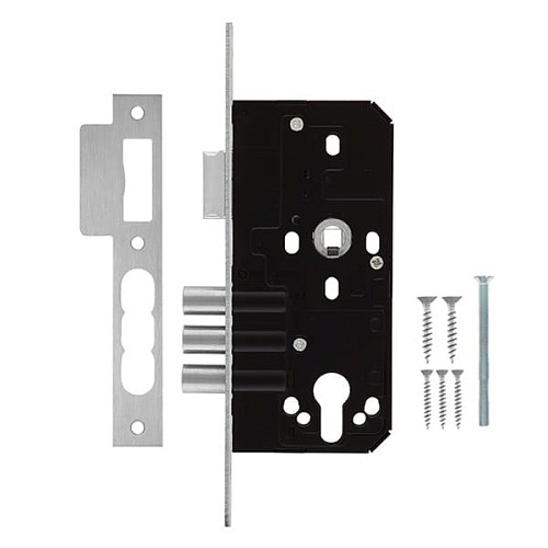 Механізм замка SANTOS 990 (BS55*90мм) матовий хром - Фото №6
