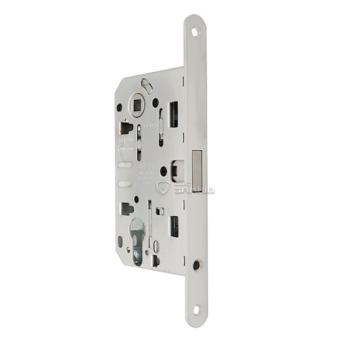 Механізм замка AGB Mediana Polaris PZ магніт (BS50*85мм) матовий хром - Фото №1