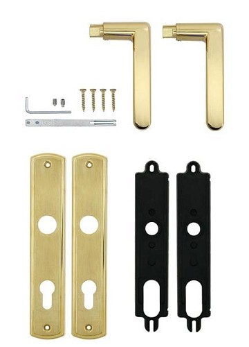 Ручки на планке ROSTEX Kredo 72мм (35-50мм) титан PVD матовый - Фото №3