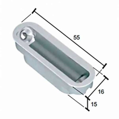 Зворотня планка магнітна AGB Polaris біла - Фото №2