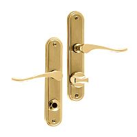 Ручки на планке с воротком ROSTEX Elegant 72 мм (40-45мм) титан PVD матовый