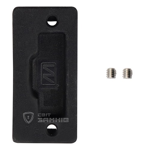 Зворотня планка WALA ALU1 для рами матовий чорний - Фото №3