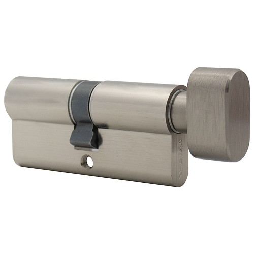 Циліндр CISA C2000 90T (30*60T) нікель матовий - Фото №4