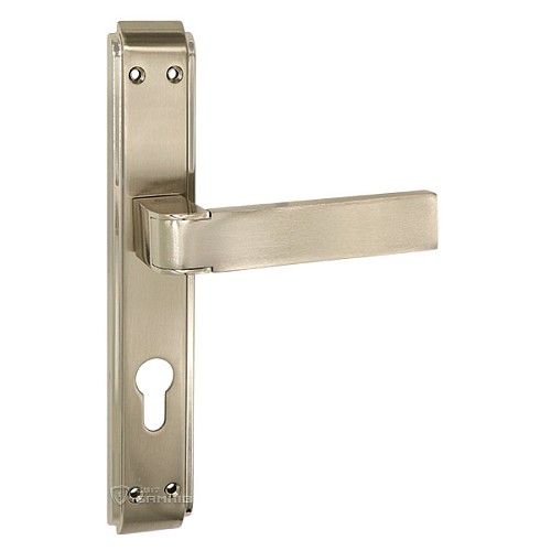 Ручки на планке OZCANLAR Alaska Yale 72 никель сатин - Фото №2