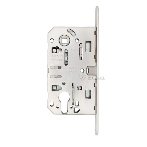 Механізм замка AGB Mediana Polaris PZ магніт (BS50*85мм) матовий хром - Фото №3