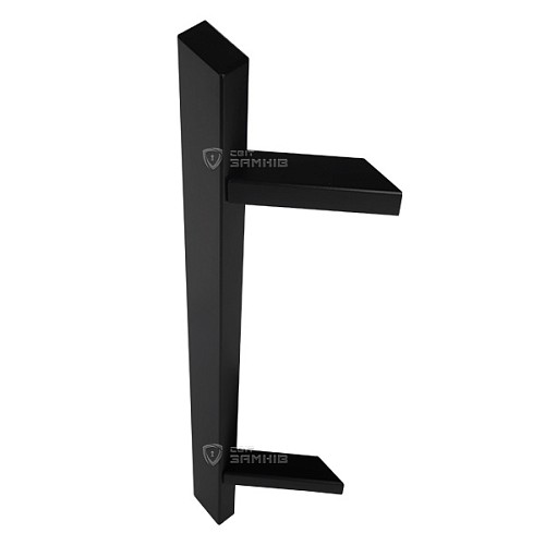 Ручки скобы ABARO Sydney 45° L: 300 X: 200 W: 40*20mm BM черный мат. (комплект) - Фото №7