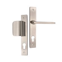 Ручки на планці OZEN Helen AL200-PH CR.ST Right права 85 мм фіксована-нажимна сатин