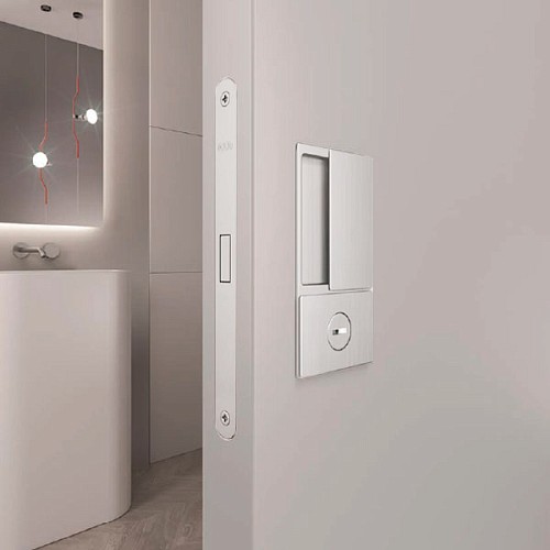 Ручки для межкомнатных дверей AGB Wave WC B3000200FM белый матовый - Фото №5