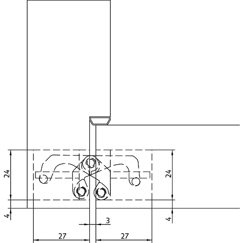 Петля ANSELMI AN 160 3D черный - Фото №4