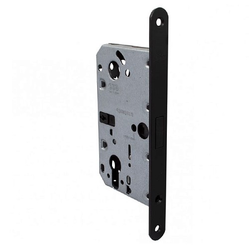 Механізм замка AGB Mediana Polaris Wave PZ магніт (BS50,5мм) чорний матовий - Фото №1