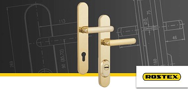 З'явилися нові зламостійкі ручки на планці ROSTEX