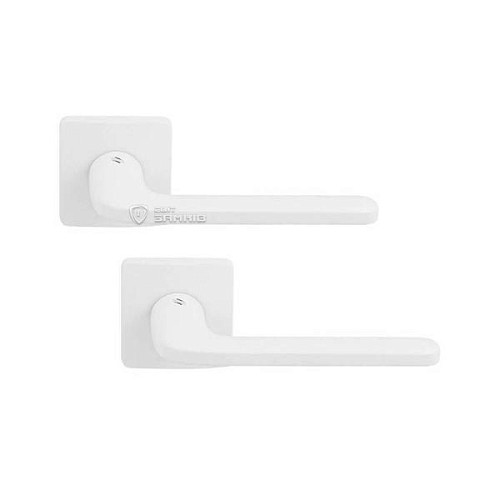 Ручки на розеті COLOMBO Roboquattro S ID51 (PT19BZG-PT13) матовий білий  - Фото №1