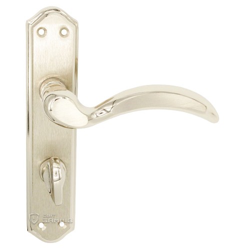 Ручки на планке Веst WC 62 никель сатин - Фото №2