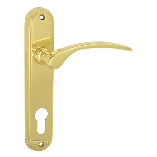 Ручки на планке Ева 72 W OLV золото - Фото №2