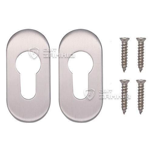 Накладки на сердцевину SHERLOCK OR-301 нержавеющая сталь матовая - Фото №3