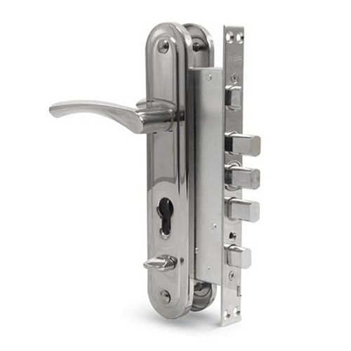 Комплект замка APECS T-0523-C лівий (BS60*80мм) CR хром - Фото №1