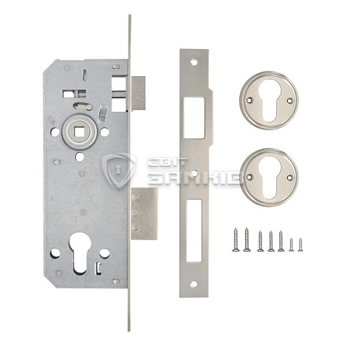 Механизм замка KALE 152-R (BS40*85мм) никель - Фото №4