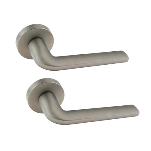 Ручки на розетте FORME Milly 133A N16 никель перламутровый - Фото №1