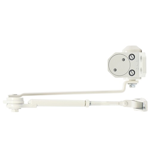 Доводчик CISA 60461.03.0.45 STD HO с фиксацией до 80 кг белый - Фото №2