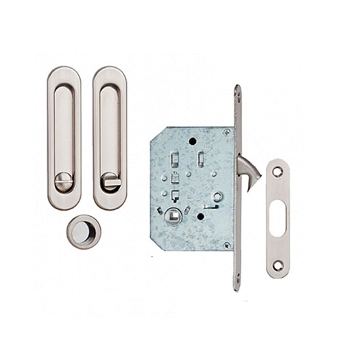 Комплект замка для раздвижной системы SIBA S223 SN никель матовый