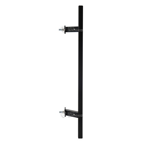 Ручки скобы ABARO Sydney 45° L:1600 X:1200 W: 40*20mm BM черный мат. (комплект) - Фото №5