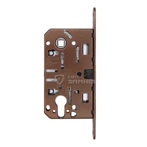 Механізм замка AGB Mediana Polaris PZ магніт (BS50*85мм) бронза - Фото №2