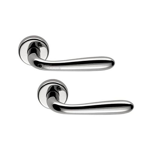 Ручки на розетте COLOMBO Robot CD41 (CD69BZGG-CD63GB) хром - Фото №1