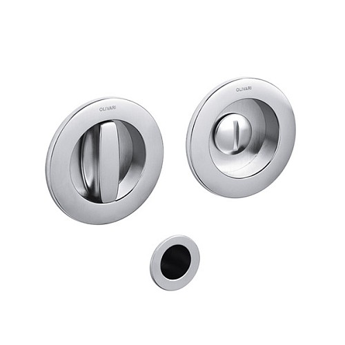 Ручки для розсувної системи OLIVARI Giotto 122 CO хром матовий - Фото №1