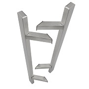 Новинка: ручки скоби ABARO тепер і у кольорі нержавіючої сталі